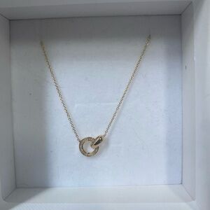 Pavé Diamond 14k Gold Linked Mejuri Necklace